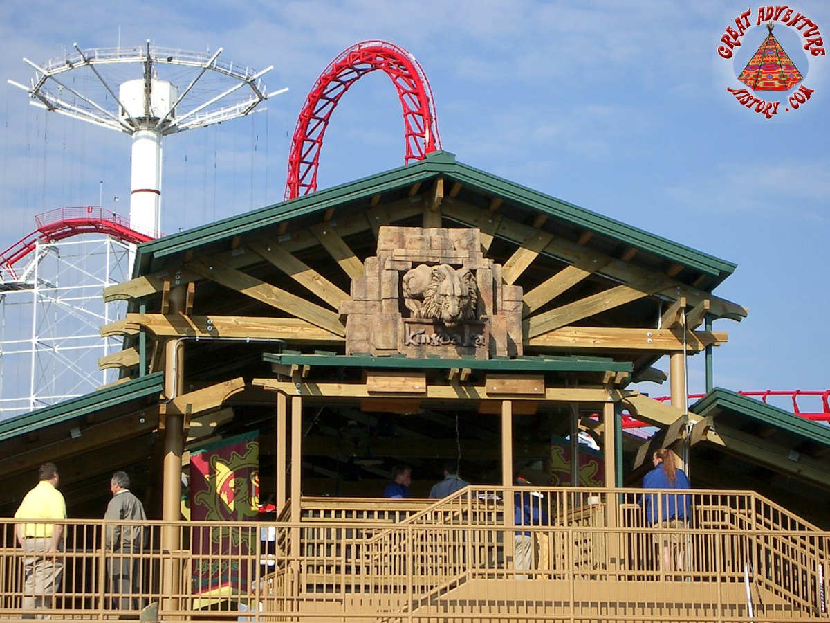 Kingda Ka Original Queue At Six Flags Great Adventure